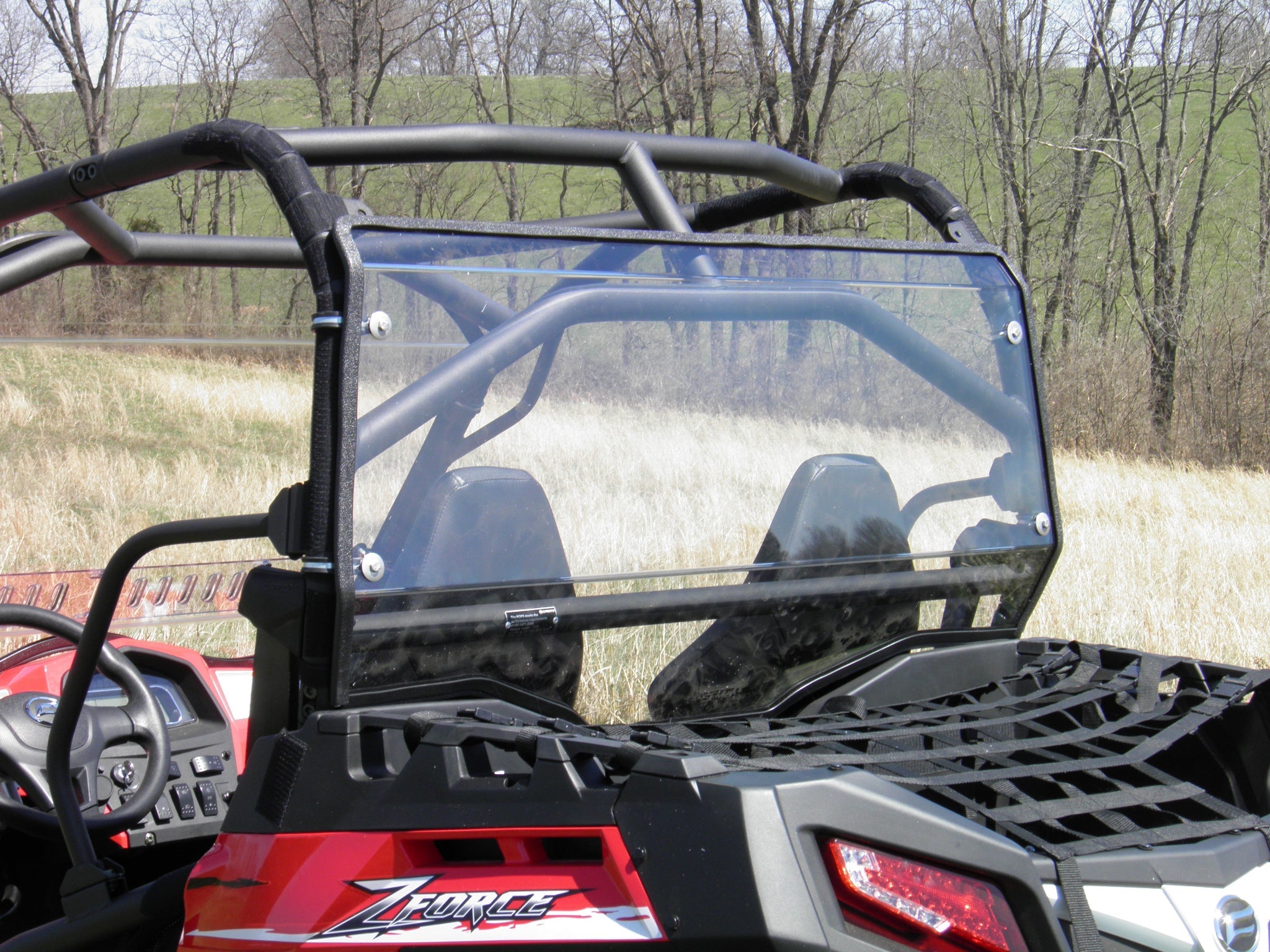 CFMoto ZForce 500/800/1000 - 1 Piece Lexan Back Panel