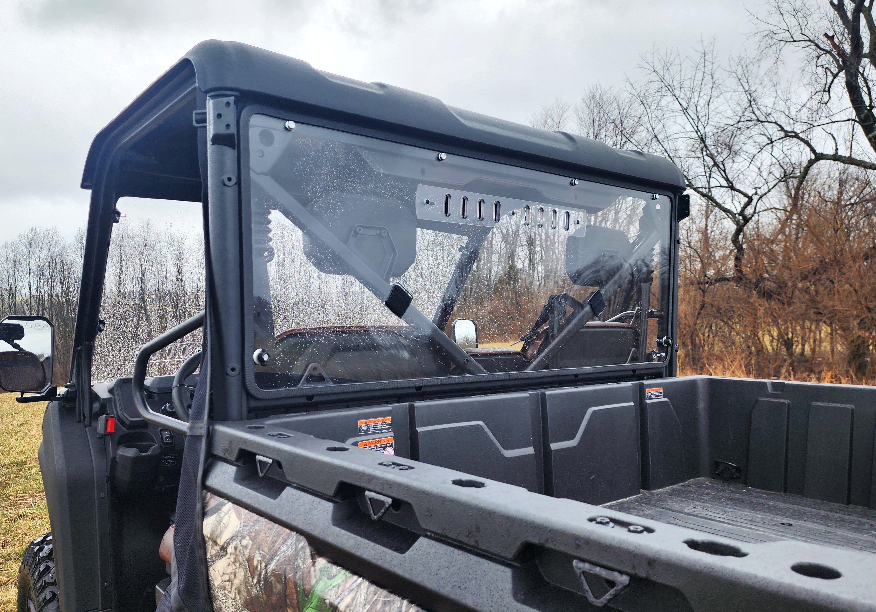 CFMoto UForce U10 Pro/U10 XL Pro Rear Windshield - DOES NOT FIT UFORCE 1000/1000XL